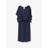 Etienne satin long dress