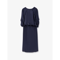 Etienne satin long dress