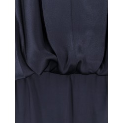 Etienne satin long dress