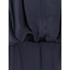 Etienne satin long dress