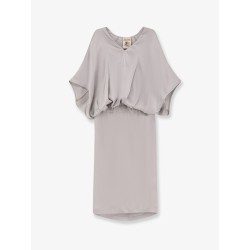 Etienne satin long dress