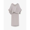 Etienne satin long dress