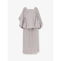 Etienne satin long dress