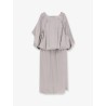 Etienne satin long dress