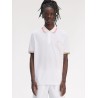 On Court Twin Tipped recycled polyester polo shirt