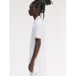 On Court Twin Tipped recycled polyester polo shirt
