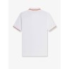 On Court Twin Tipped recycled polyester polo shirt