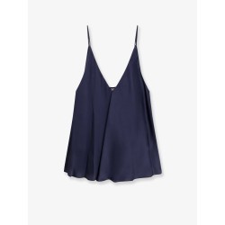 Etienne silk top