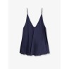 Etienne silk top