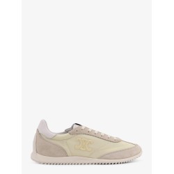 Racer nylon and suede sneakers