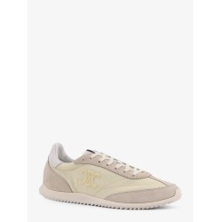 Racer nylon and suede sneakers