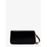 Leather pochette with Triomphe logo