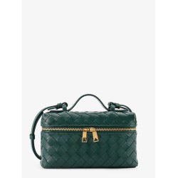 Bang Bang leather vanity case with Intrecciato motif