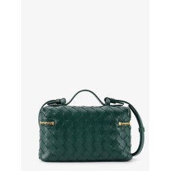 Bang Bang leather vanity case with Intrecciato motif