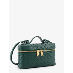 Bang Bang leather vanity case with Intrecciato motif