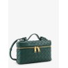Bang Bang leather vanity case with Intrecciato motif