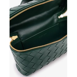 Bang Bang leather vanity case with Intrecciato motif