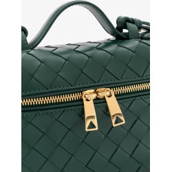 Bang Bang leather vanity case with Intrecciato motif