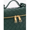 Bang Bang leather vanity case with Intrecciato motif