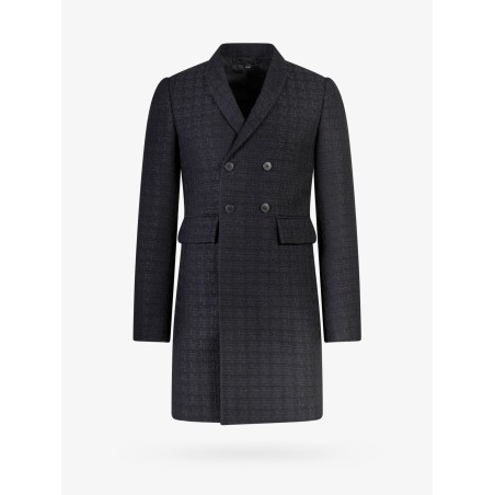 Wool blend tweed coat
