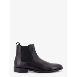 Leather ankle boots