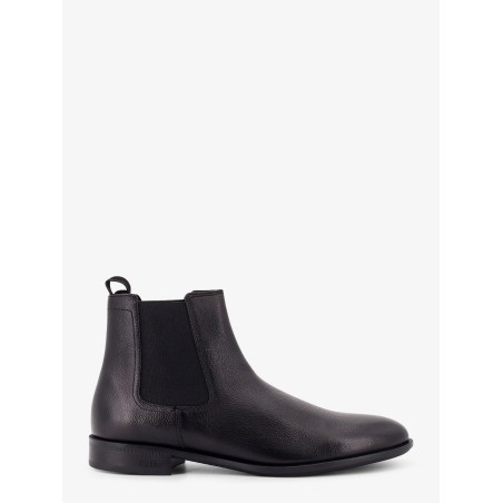 Leather ankle boots