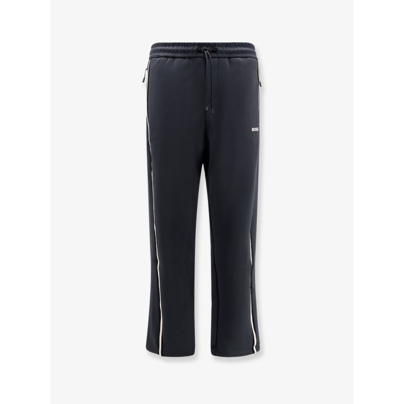 Cotton blend jogger trousers
