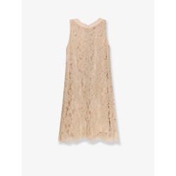 Lace dress with jewel details