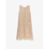 Lace dress with jewel details
