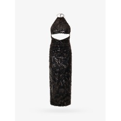 Dress with all-over sequins