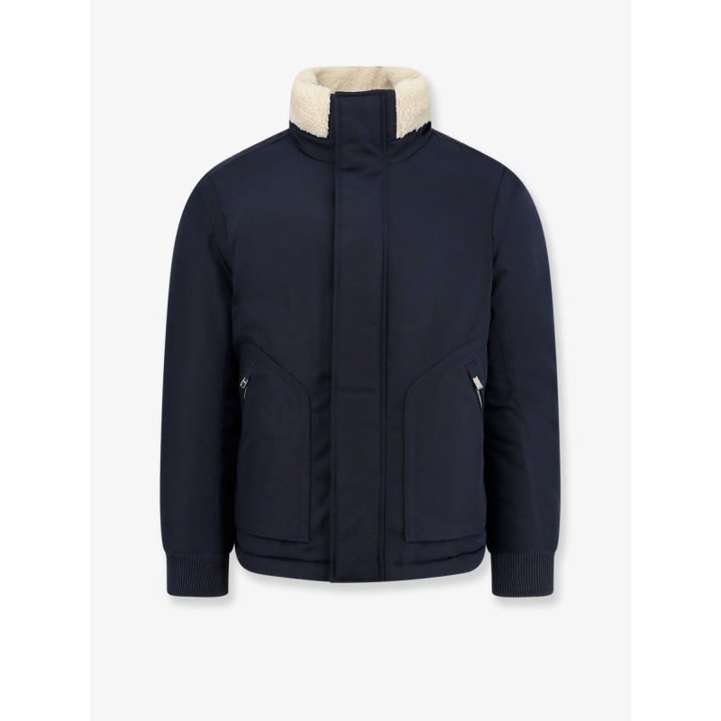 Cemmi down jacket with fur collar