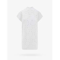 Viscose top with logo patch