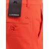 Technical fabric bermuda shorts with logo print