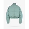 Padded and quilted cropped jacket