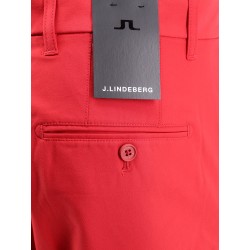 Technical fabric bermuda shorts with logo patch
