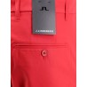 Technical fabric bermuda shorts with logo patch