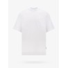 Cotton t-shirt with zip on the bottom