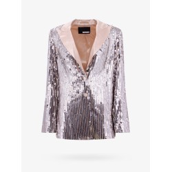 Blazer with all-over sequins