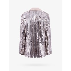 Blazer with all-over sequins