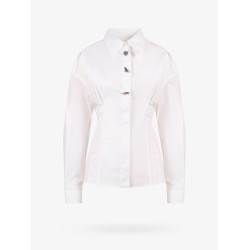 Cotton shirt with iconic frontal patches