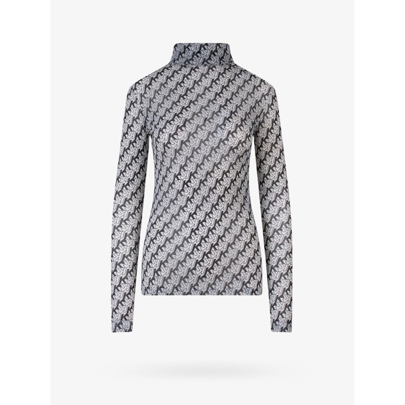 Top with all-over k logo