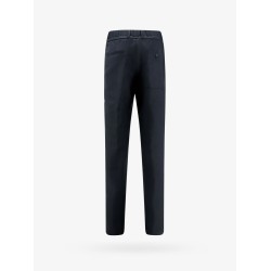 Wool and mohair micropattern trouser