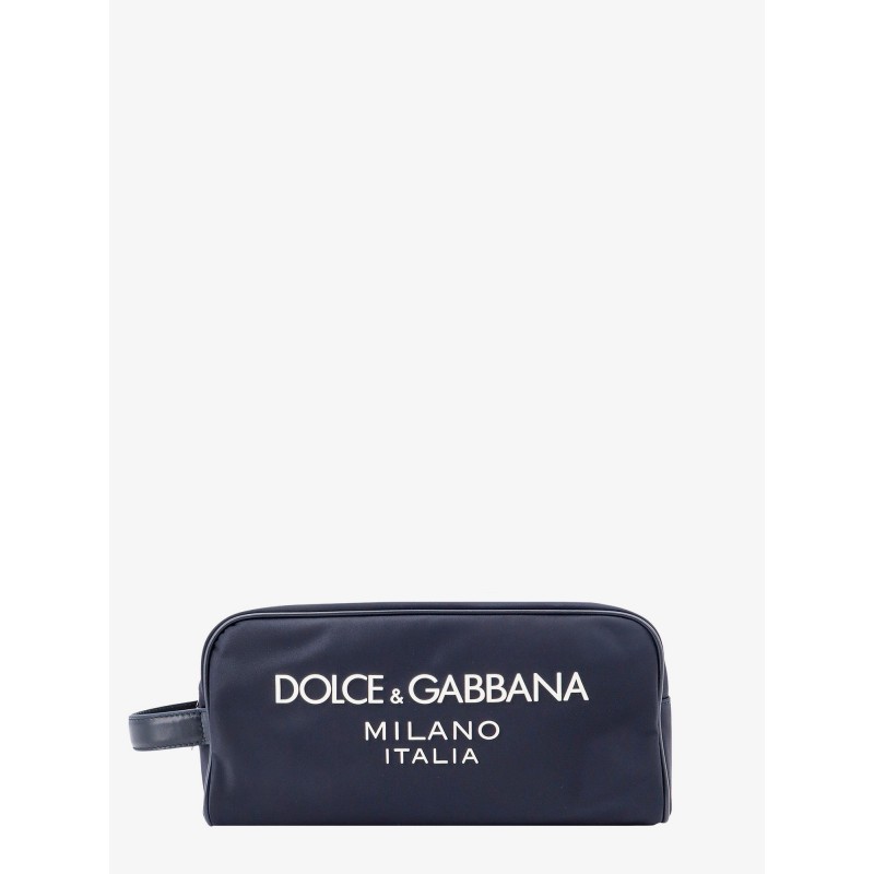 Nylon nécessaire with frontal logo