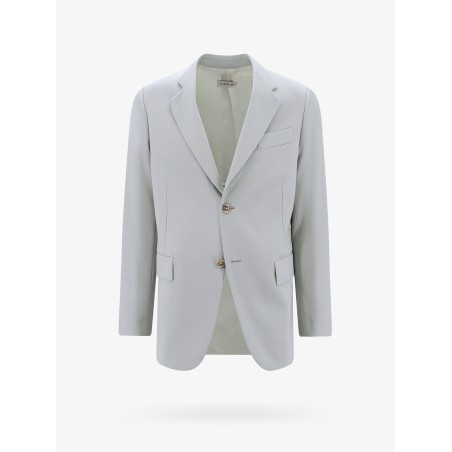 Single-breasted wool blazer