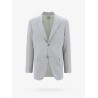 Single-breasted wool blazer