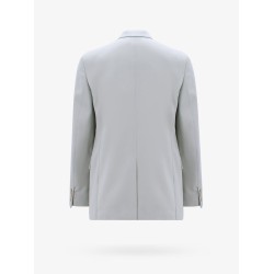 Single-breasted wool blazer
