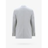 Single-breasted wool blazer