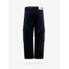 Cotton cargo trouser with logo patch
