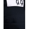 Cotton cargo trouser with logo patch