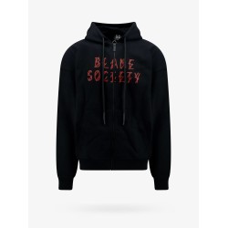 Cotton sweashirt with logo print